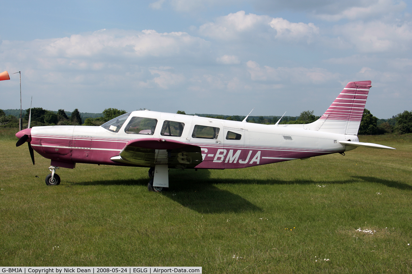 G-BMJA, 1981 Piper PA-32R-301 Saratoga SP C/N 32R-8113019, /