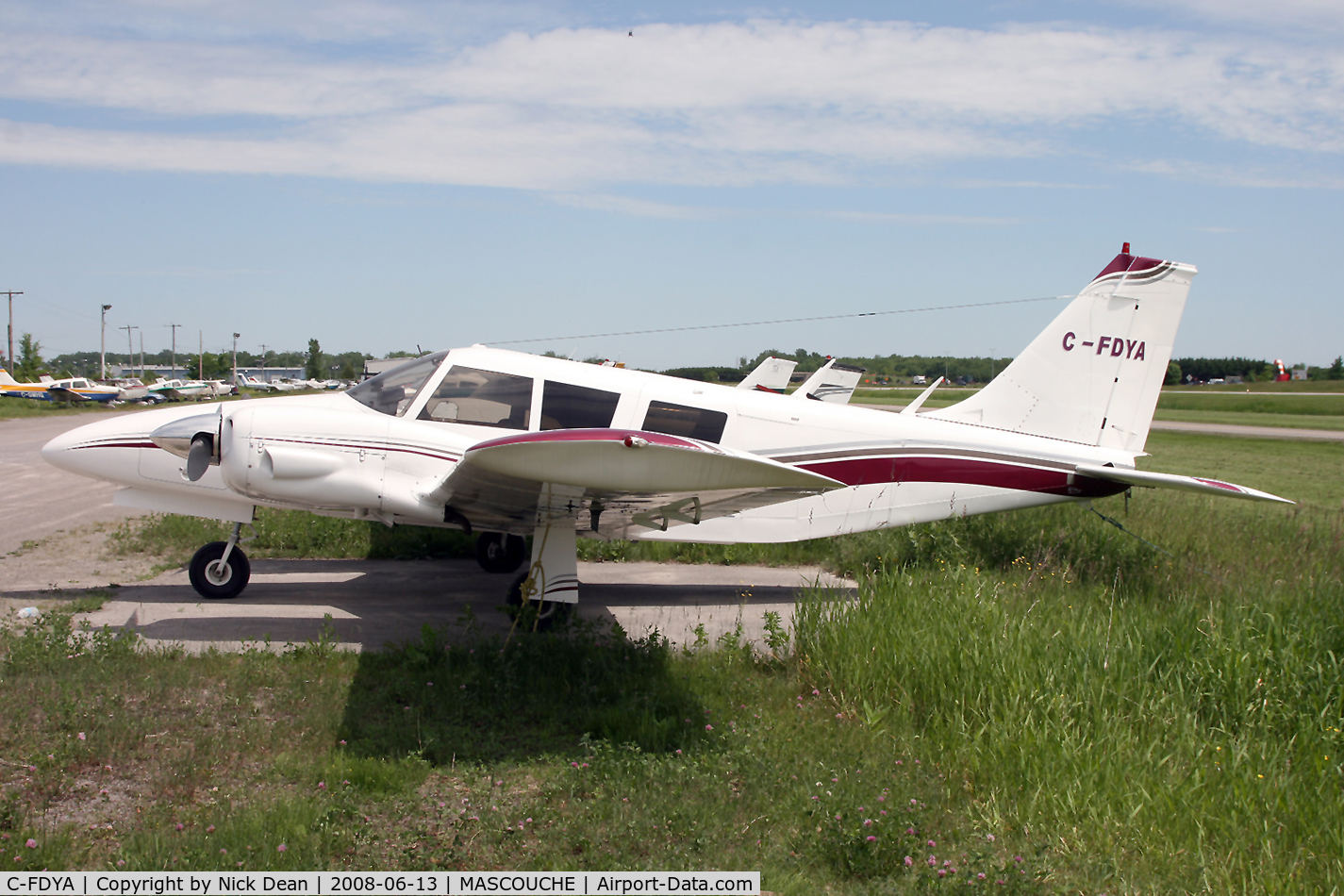 C-FDYA, 1973 Piper PA-34-200 C/N 34-7350058, /
