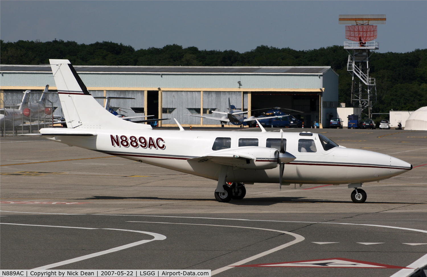 N889AC, 1984 Piper PA-60-700P Aerostar C/N 60-8423024, /