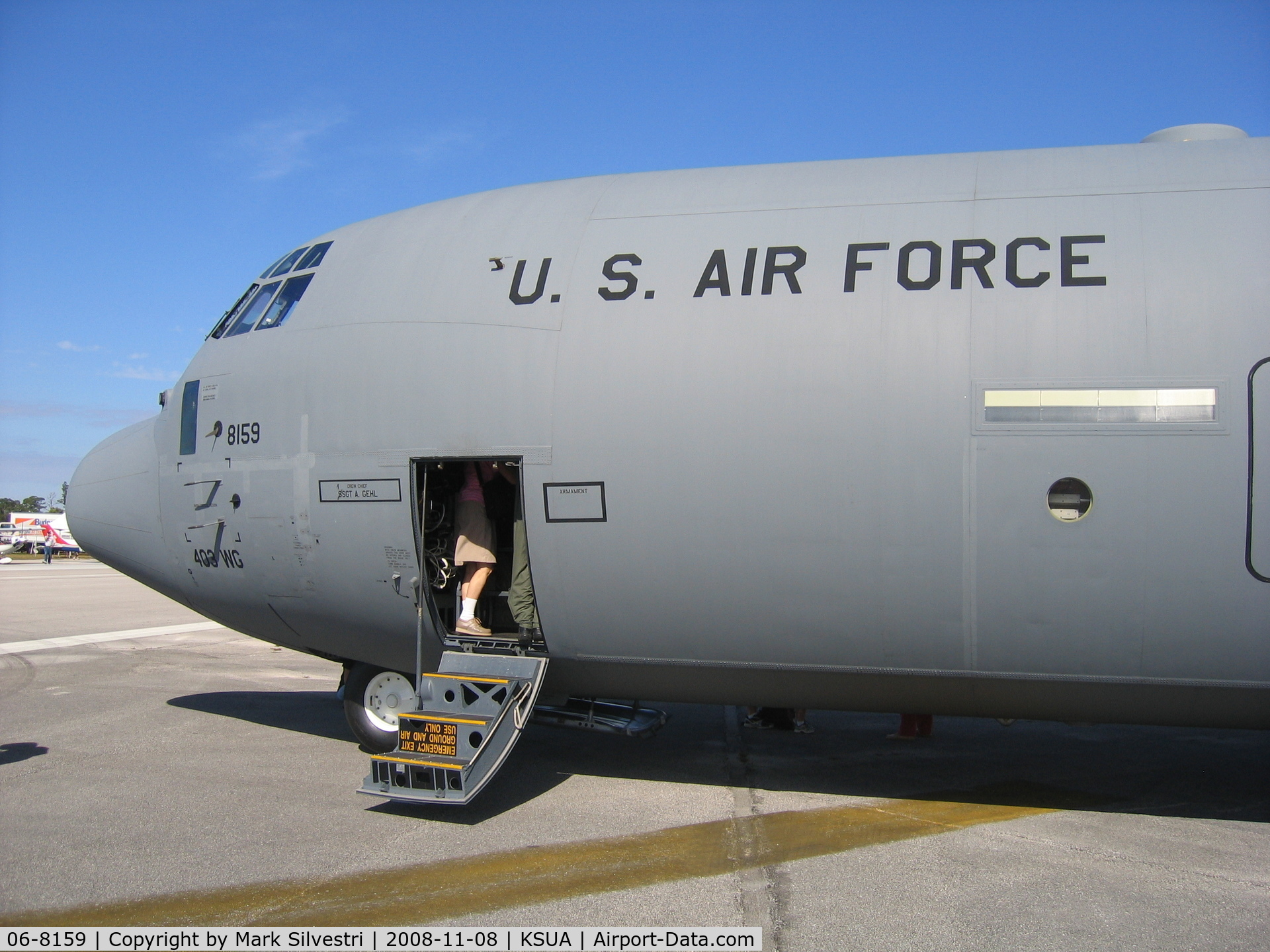 06-8159, 2006 Lockheed Martin C-130J-30 Super Hercules C/N 382-5581, 2008 Stuart, FL Airshow