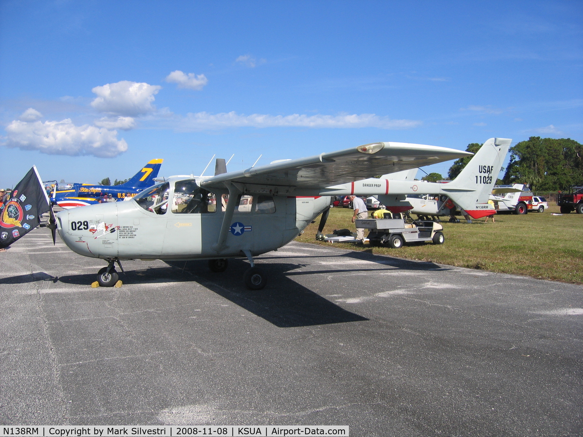 N138RM, 1969 Cessna M337B (O-2A) Super Skymaster C/N 337M-0305 (68-11029), 2008 Stuart, FL Airshow