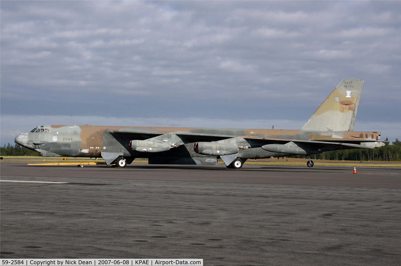 59-2584, 1959 Boeing B-52G Stratofortress C/N 464347, /