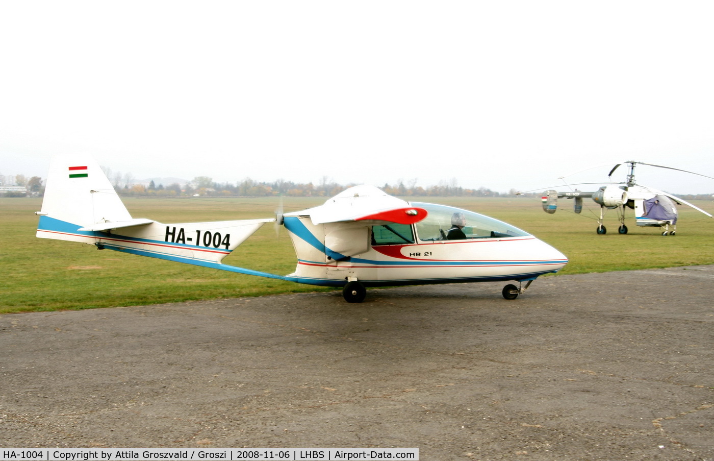 HA-1004, 1977 Brditschka HB-21 Movit C/N 21008, Budaörs-Airport / Hungary-LHBS