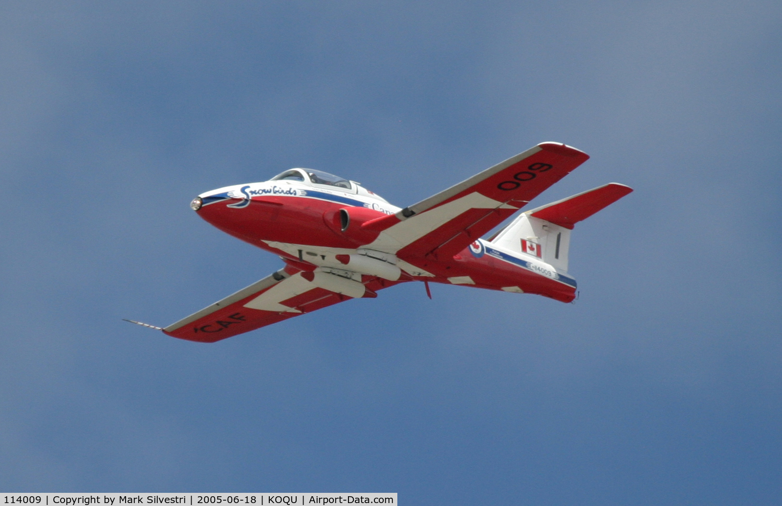 114009, Canadair CT-114 Tutor C/N 1009, 2005 Quonset Point Airshow