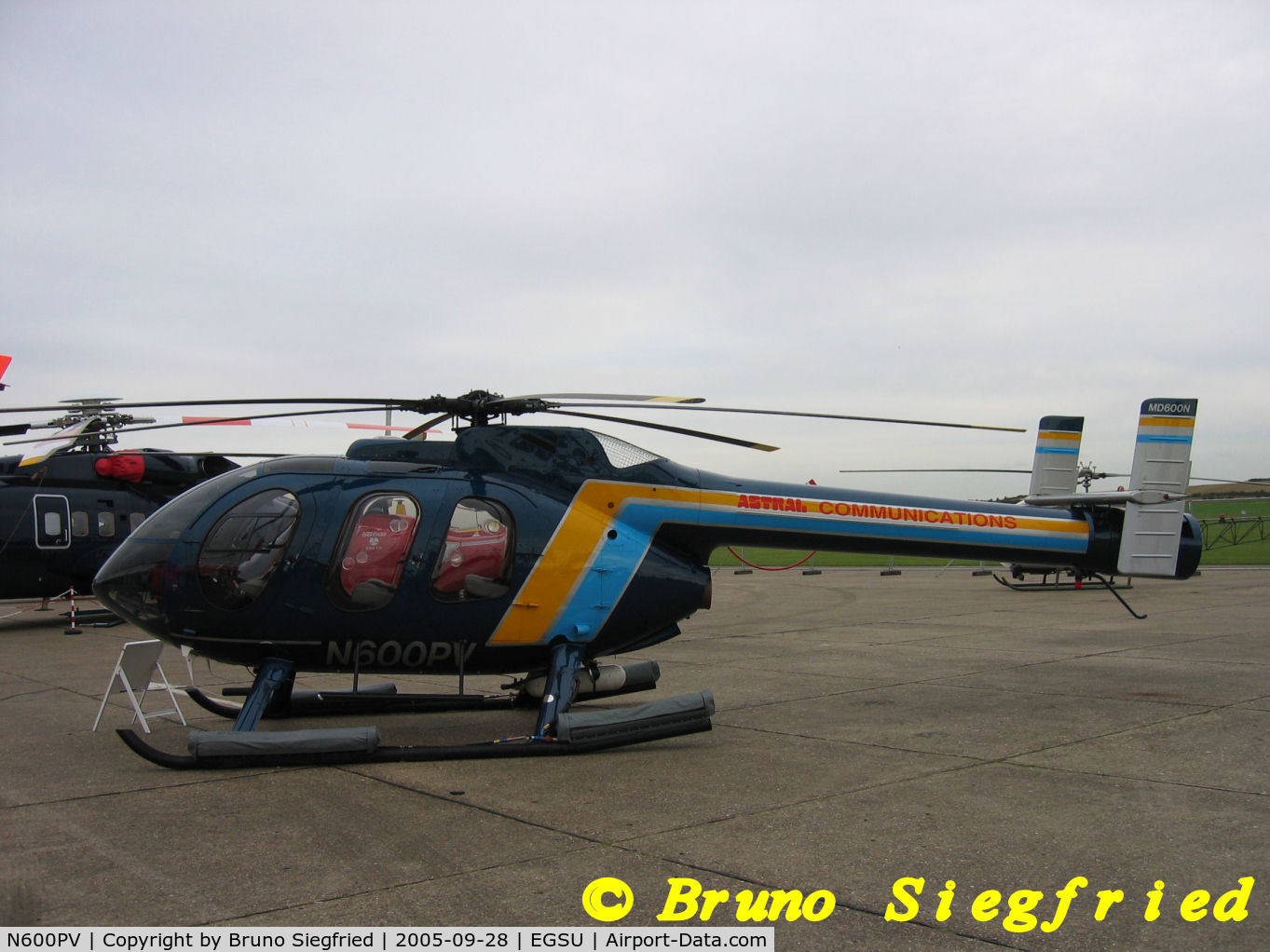 N600PV, 1999 MD Helicopters 600N C/N RN048, Helitech Duxford