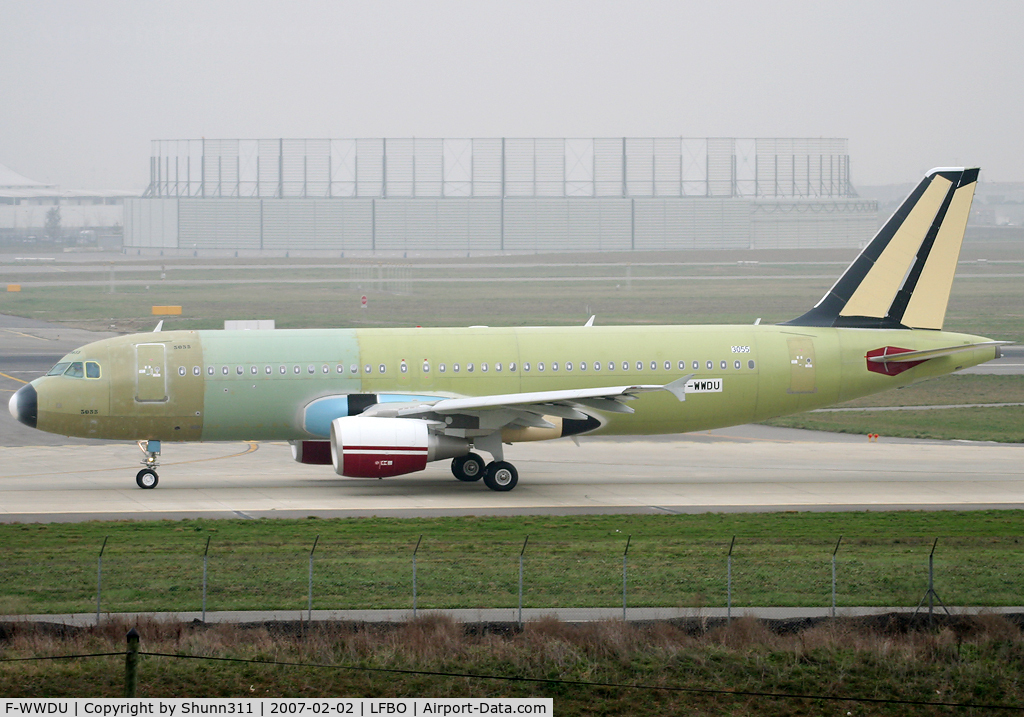 F-WWDU, 2007 Airbus A320-214 C/N 3055, C/n 3055 - For Air Berlin as D-ABDO