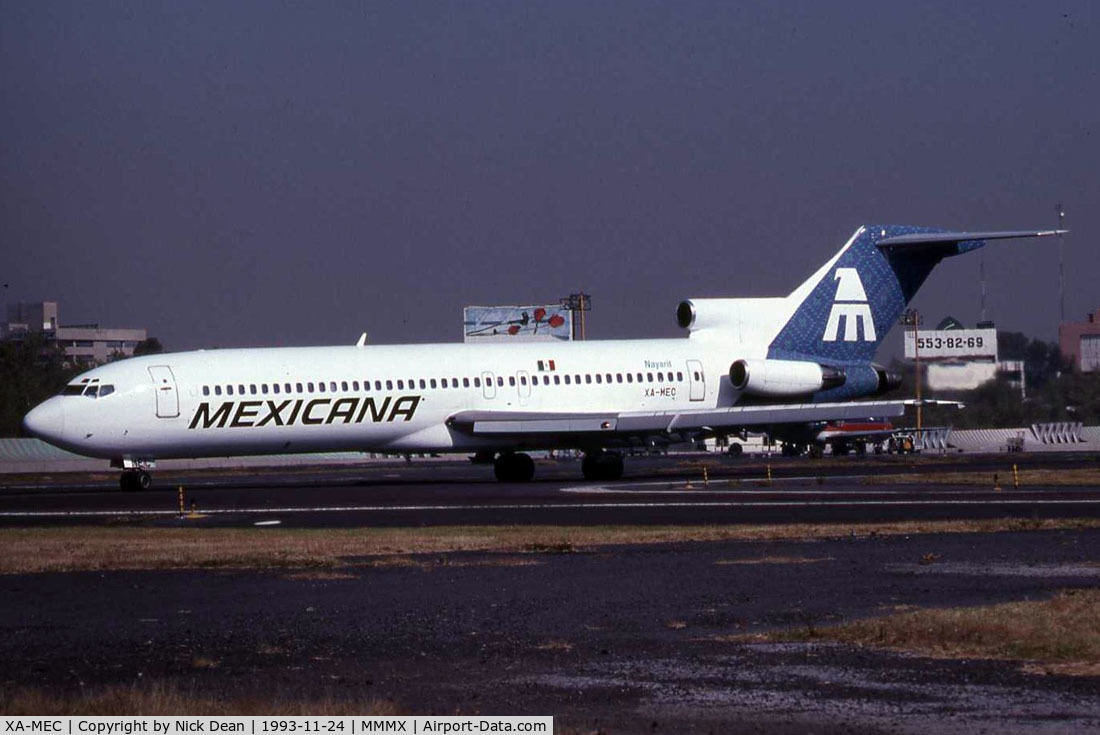 XA-MEC, 1979 Boeing 727-264 C/N 21838/1547, /