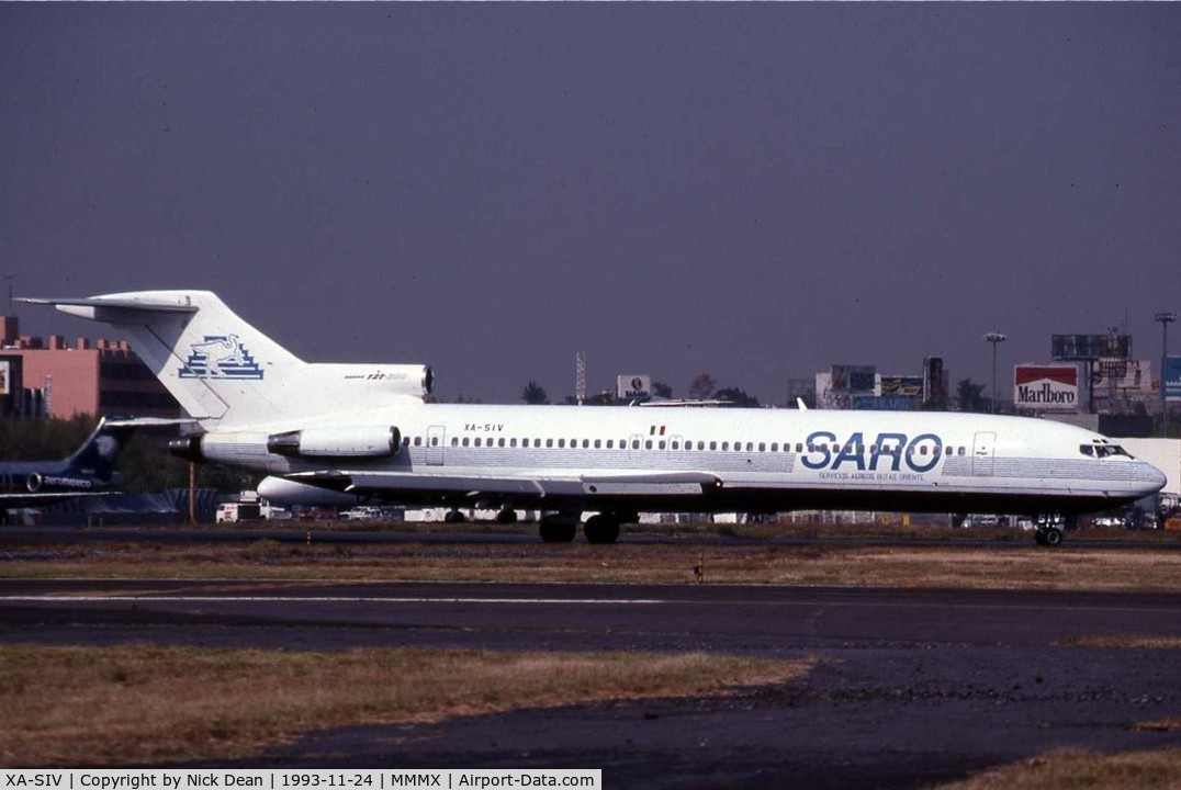 XA-SIV, 1980 Boeing 727-264 C/N 22424, /