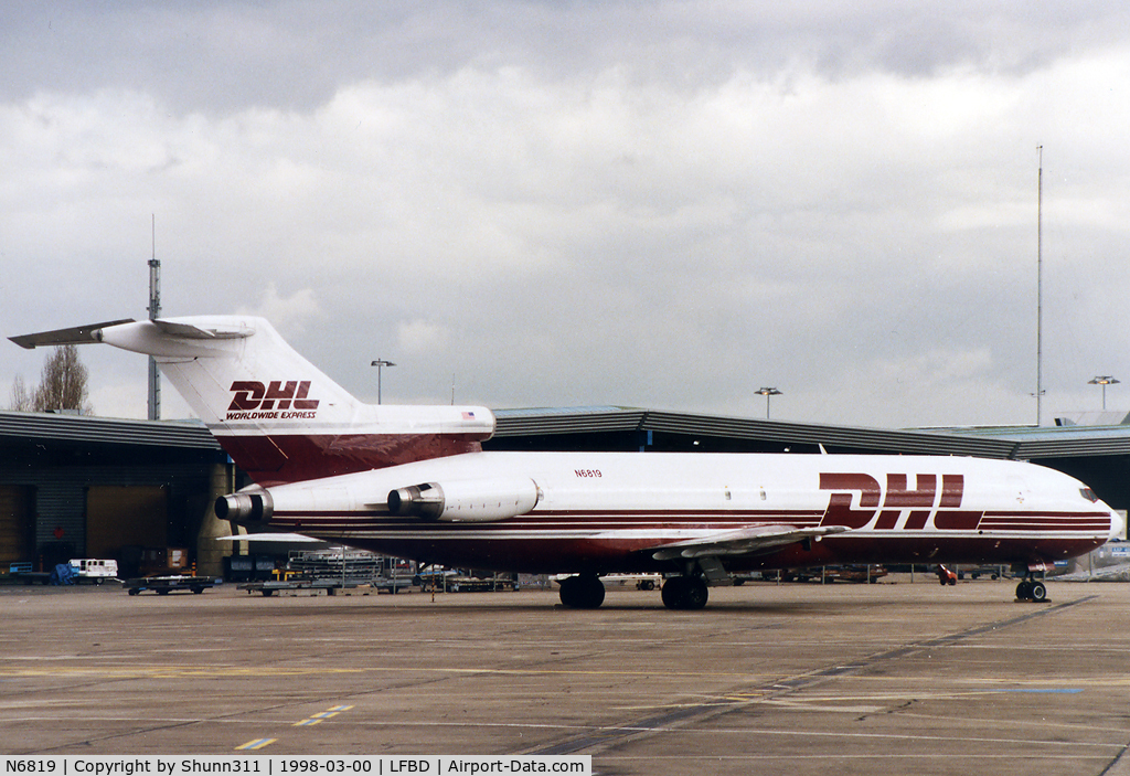 N6819, 1979 Boeing 727-223F C/N 19494, Parked at the Cargo area...
