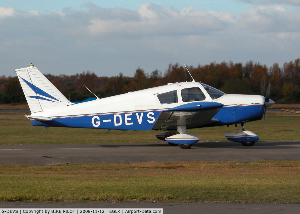 G-DEVS, 1962 Piper PA-28-180 Cherokee C/N 28-830, BLACKBUSHE RESIDENT