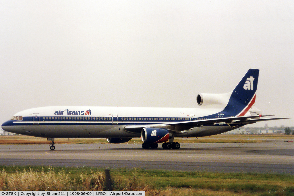 C-GTSX, 1989 Airbus A310-304 C/N 527, Arriving from Montreal and rolling to the terminal...