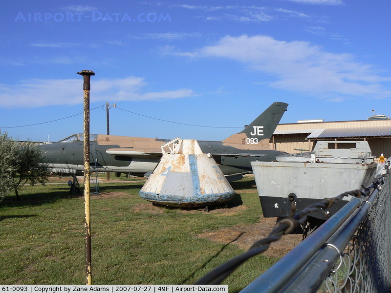 61-0093, 1961 Republic F-105D Thunderchief C/N D288, At the Texas Air Museum - Slaton, TX