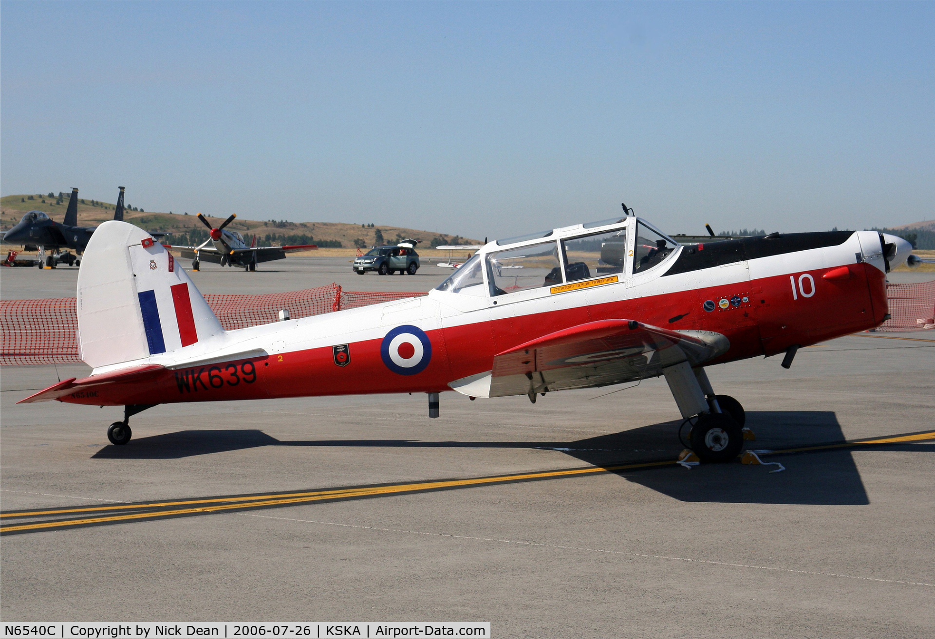 N6540C, De Havilland DHC-1 Chipmunk T.10 C/N C1/0654, Somebody got a C/N right!! there is hope