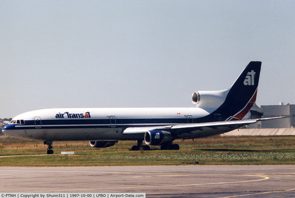 C-FTNH, 1973 Lockheed L-1011-385-1-14 TriStar 150 C/N 193E-1049, Rolling holding point rwy 32R for departure...