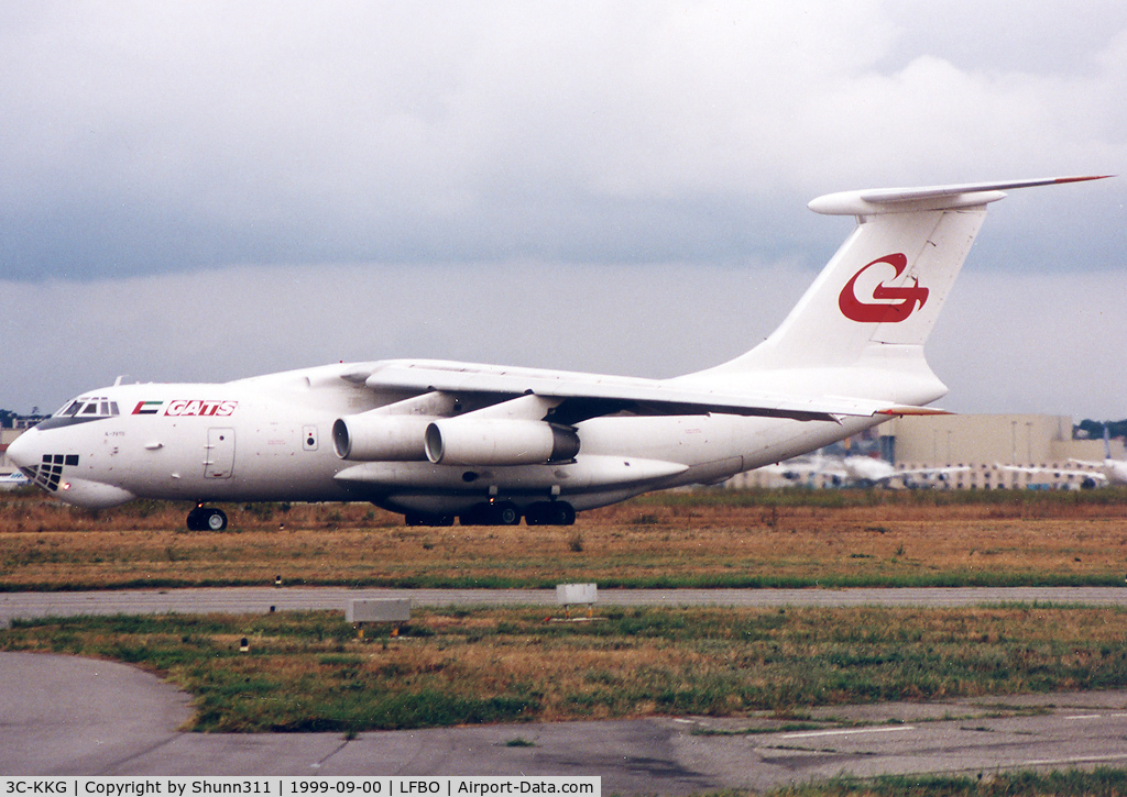 3C-KKG, 1992 Ilyushin Il-76TD C/N 1023410360, Rolling holding point rwy 32R for departure...