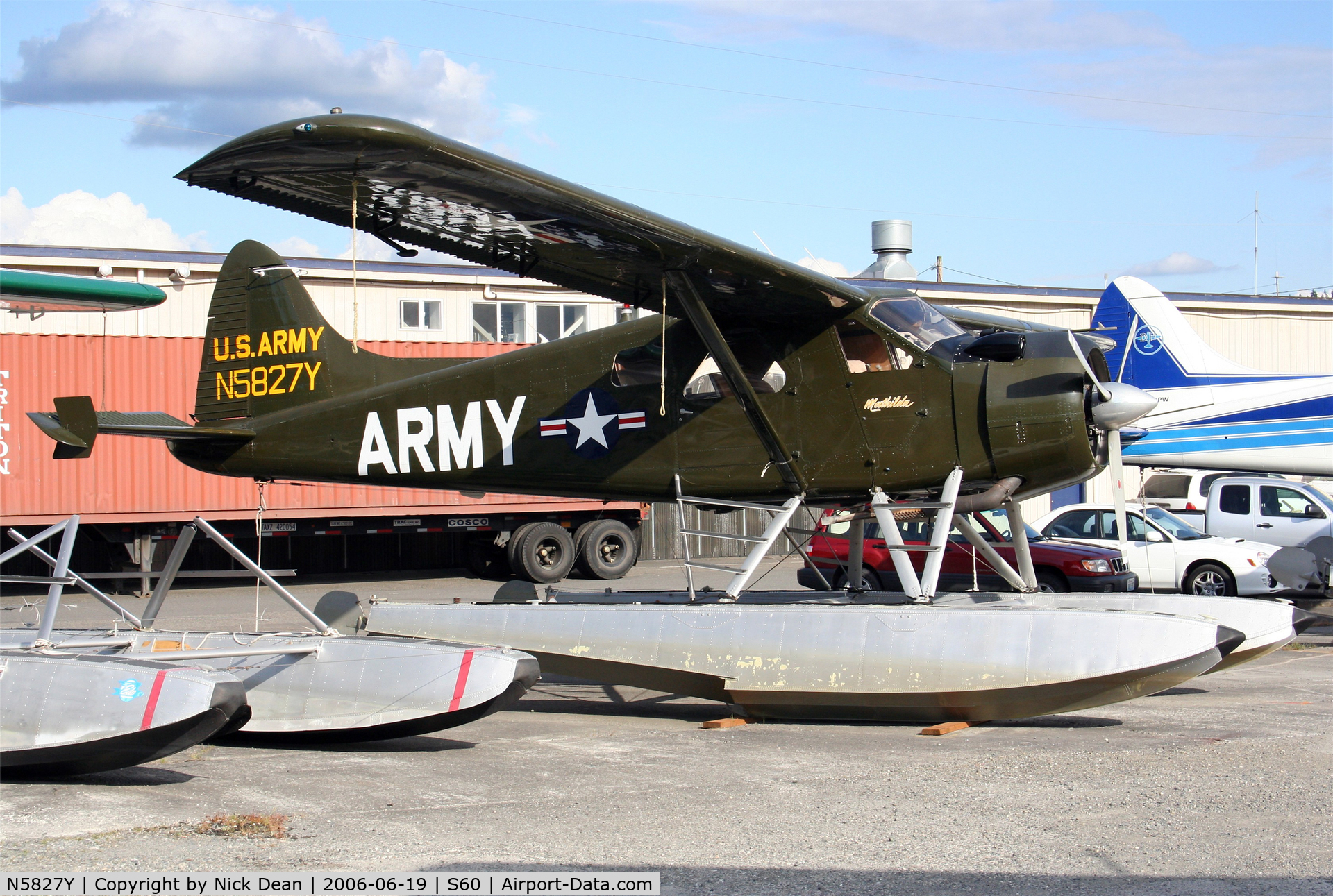 N5827Y, 1956 De Havilland Canada U-6A Beaver C/N 932, /