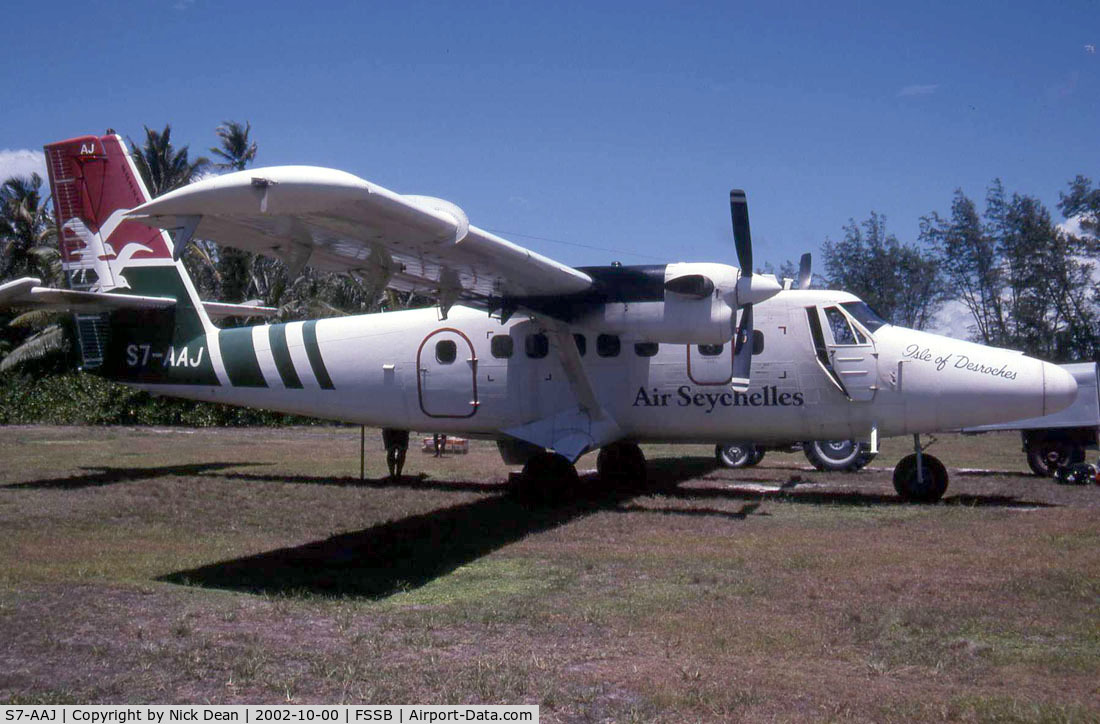 S7-AAJ, De Havilland Canada DHC-6-310 Twin Otter C/N 499, My favourite place on the entire planet Bird Island Seychelles