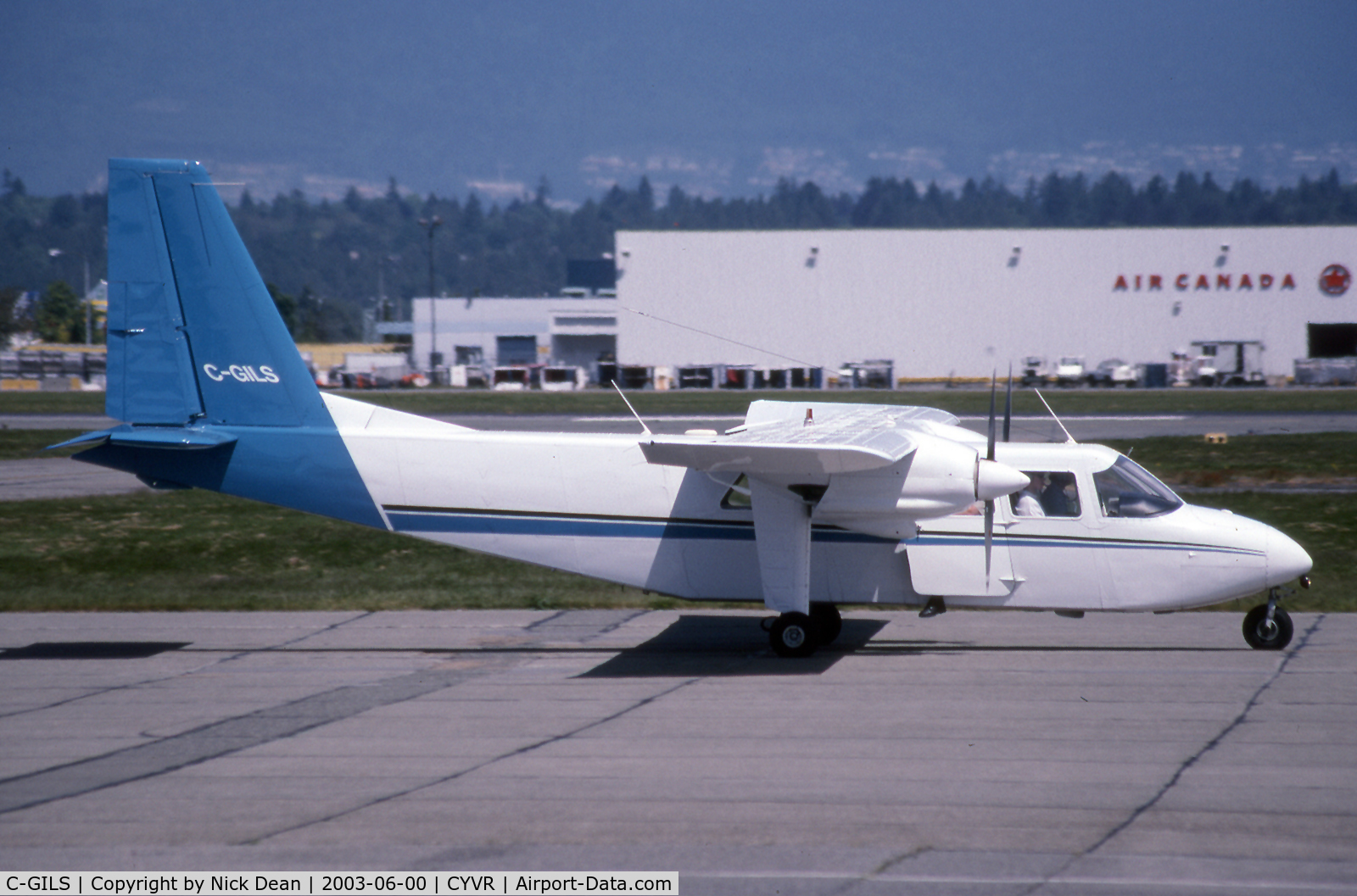 C-GILS, 1975 Britten-Norman BN-2A-21 Islander C/N 416, /