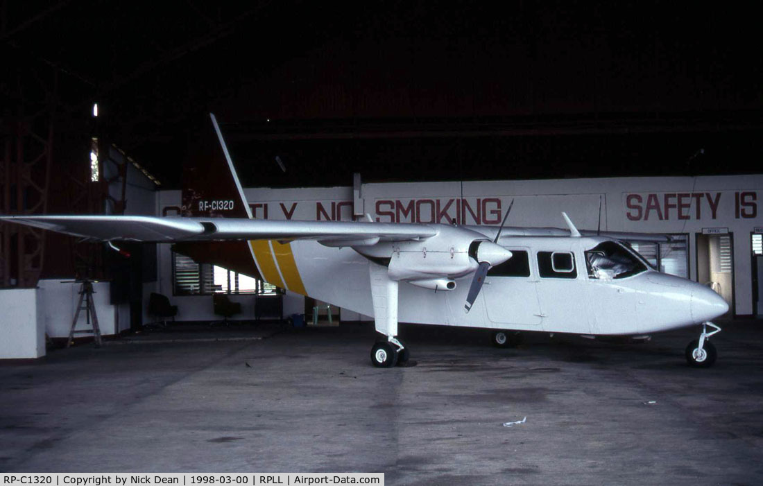 RP-C1320, 1978 Britten-Norman BN-2A-21 Islander C/N 0569P, /