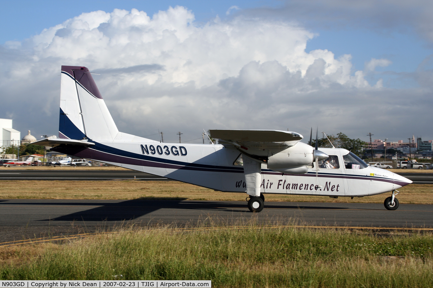 N903GD, Britten-Norman BN-2A-8 Islander C/N 625, /