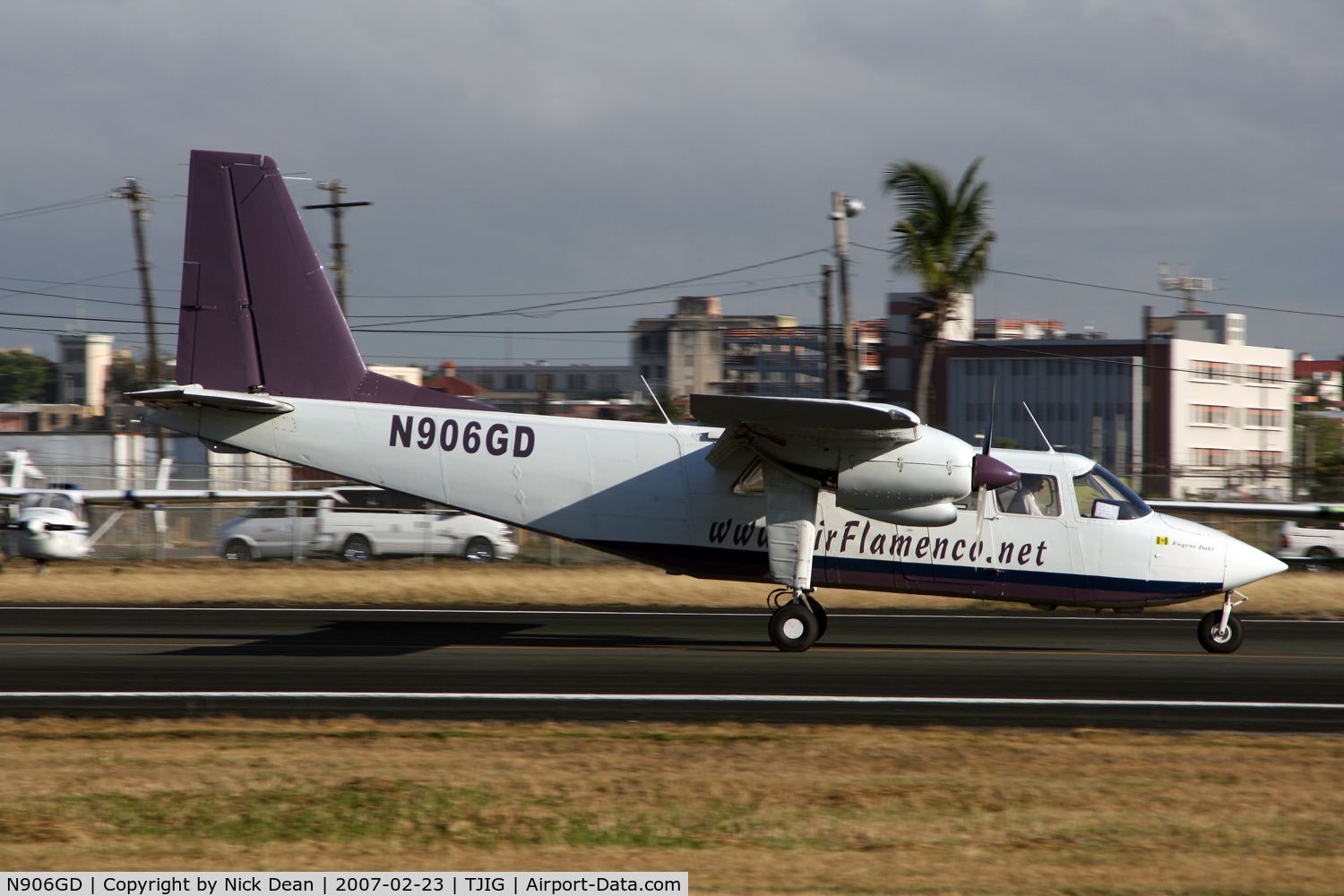 N906GD, 1984 Britten-Norman BN-2A-26 Islander C/N 3008, /
