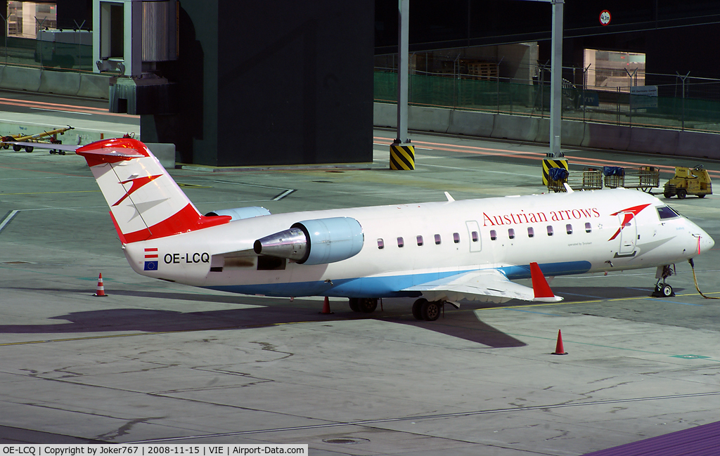 OE-LCQ, 2002 Canadair CRJ-200LR (CL-600-2B19) C/N 7605, Austrian arrows Canadair Regional Jet CRJ200LR