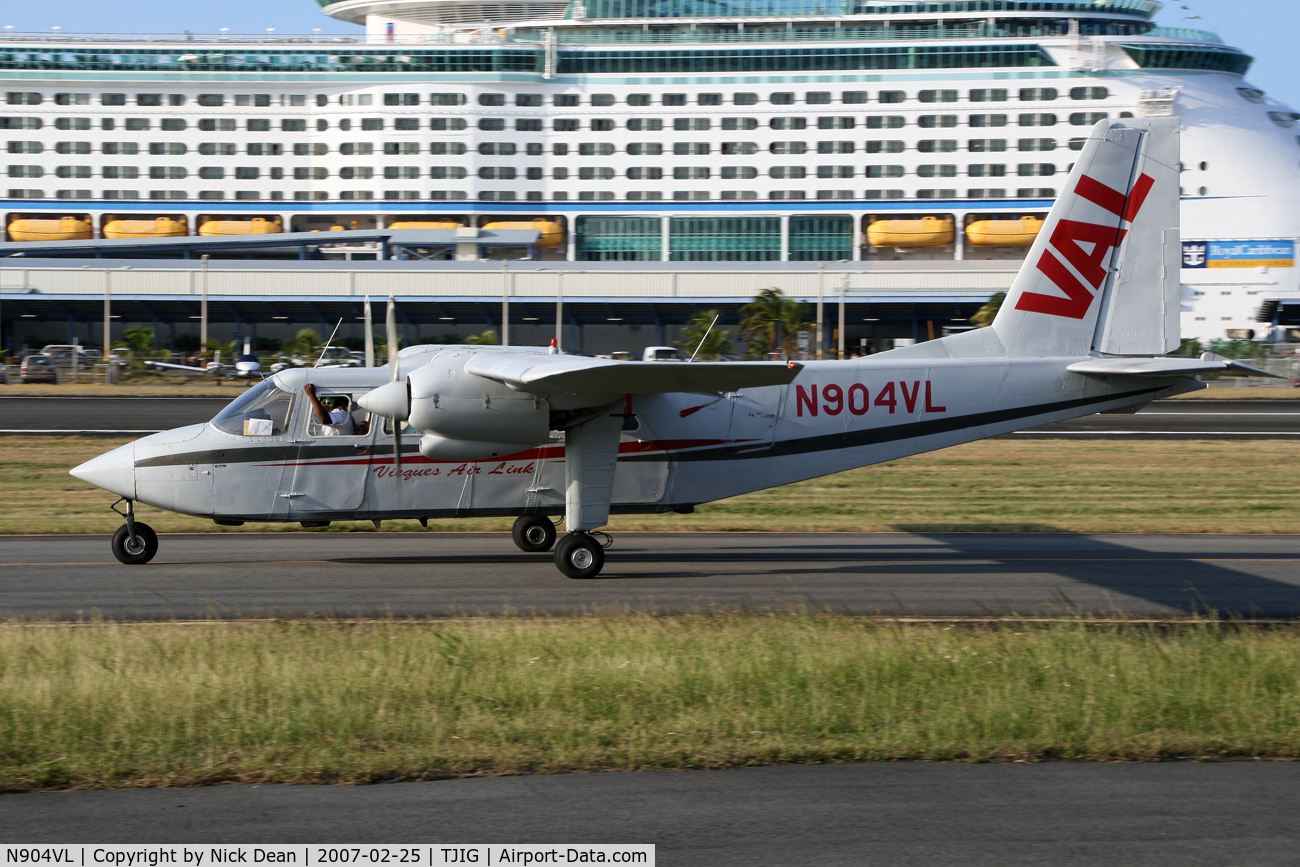 N904VL, 1987 Britten-Norman BN-2A-26 Islander C/N 3014, /