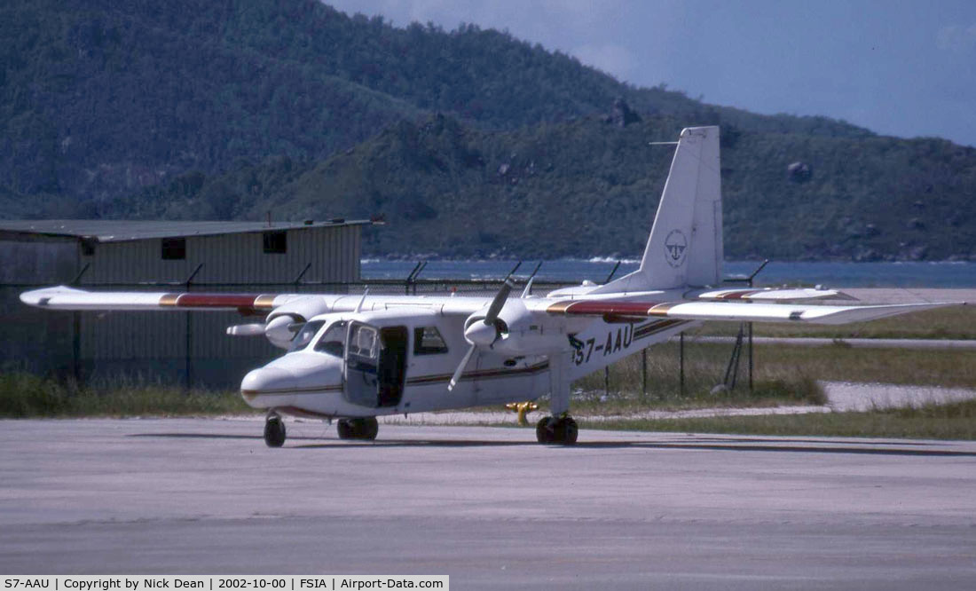 S7-AAU, 1977 Britten-Norman BN-2A-21 Islander C/N 0589G, /