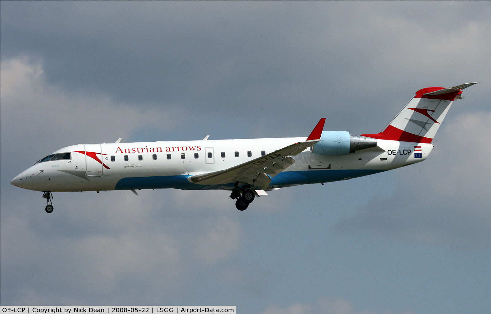 OE-LCP, 2001 Canadair CRJ-200LR (CL-600-2B19) C/N 7480, /
