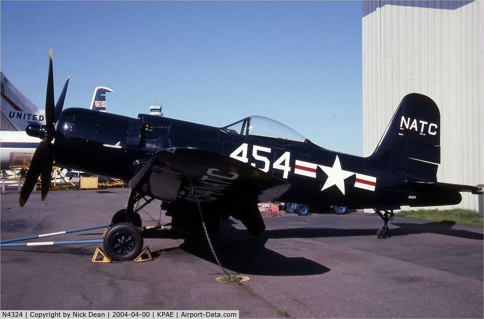 N4324, 1945 Goodyear F2G-1 Corsair C/N 6163, /