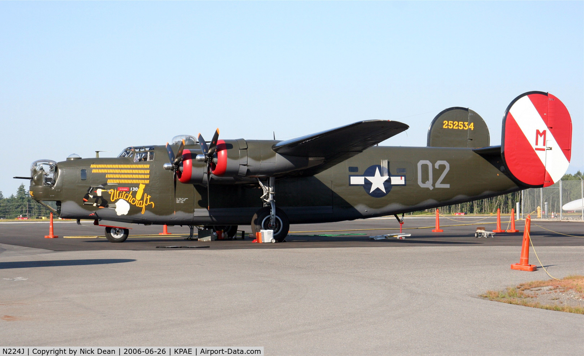 N224J, 1944 Consolidated B-24J-85-CF Liberator C/N 1347 (44-44052), C/N 1347 not the military serial number as posted