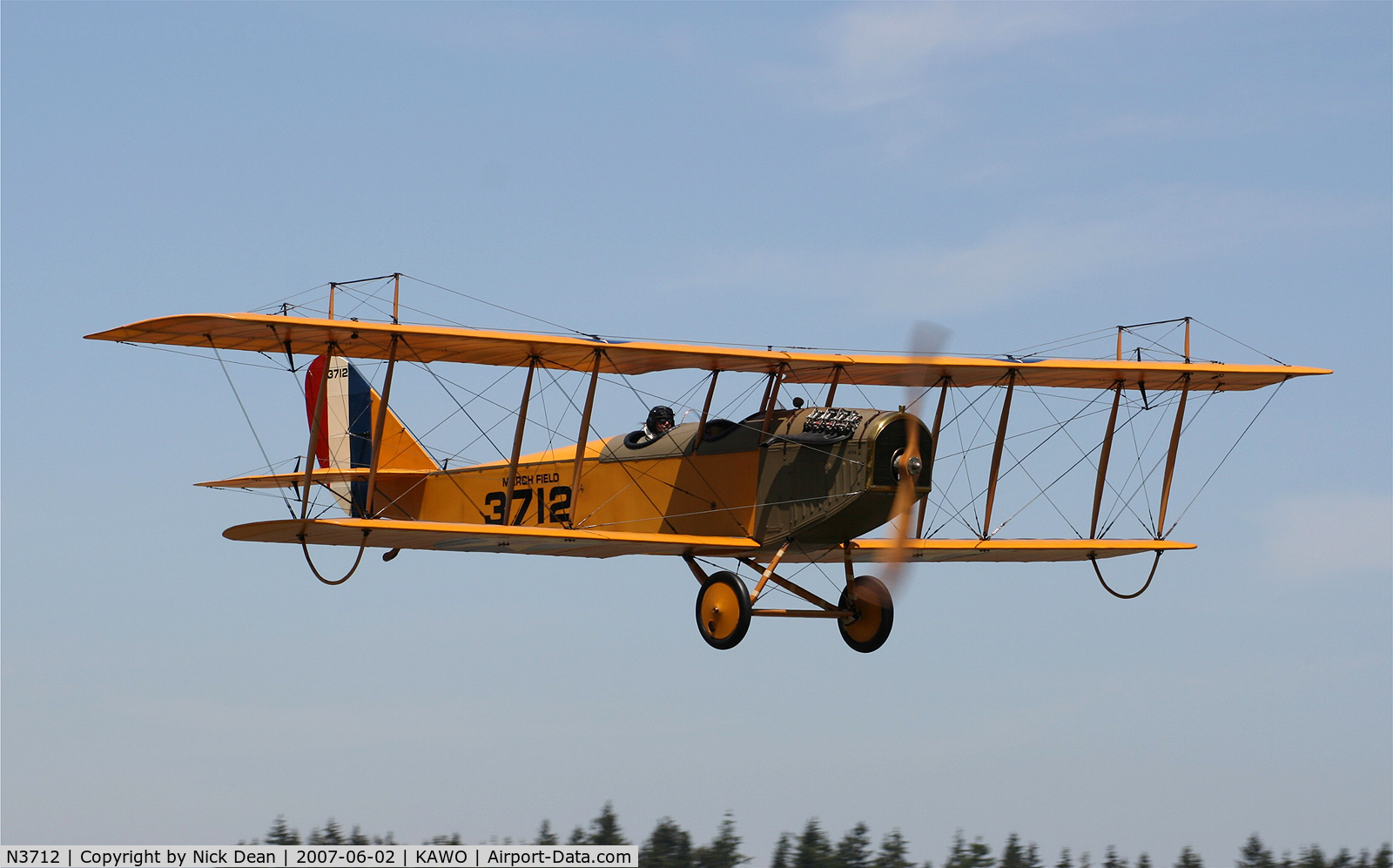 N3712, 1918 Curtiss JN-4D Jenny C/N 3712, /