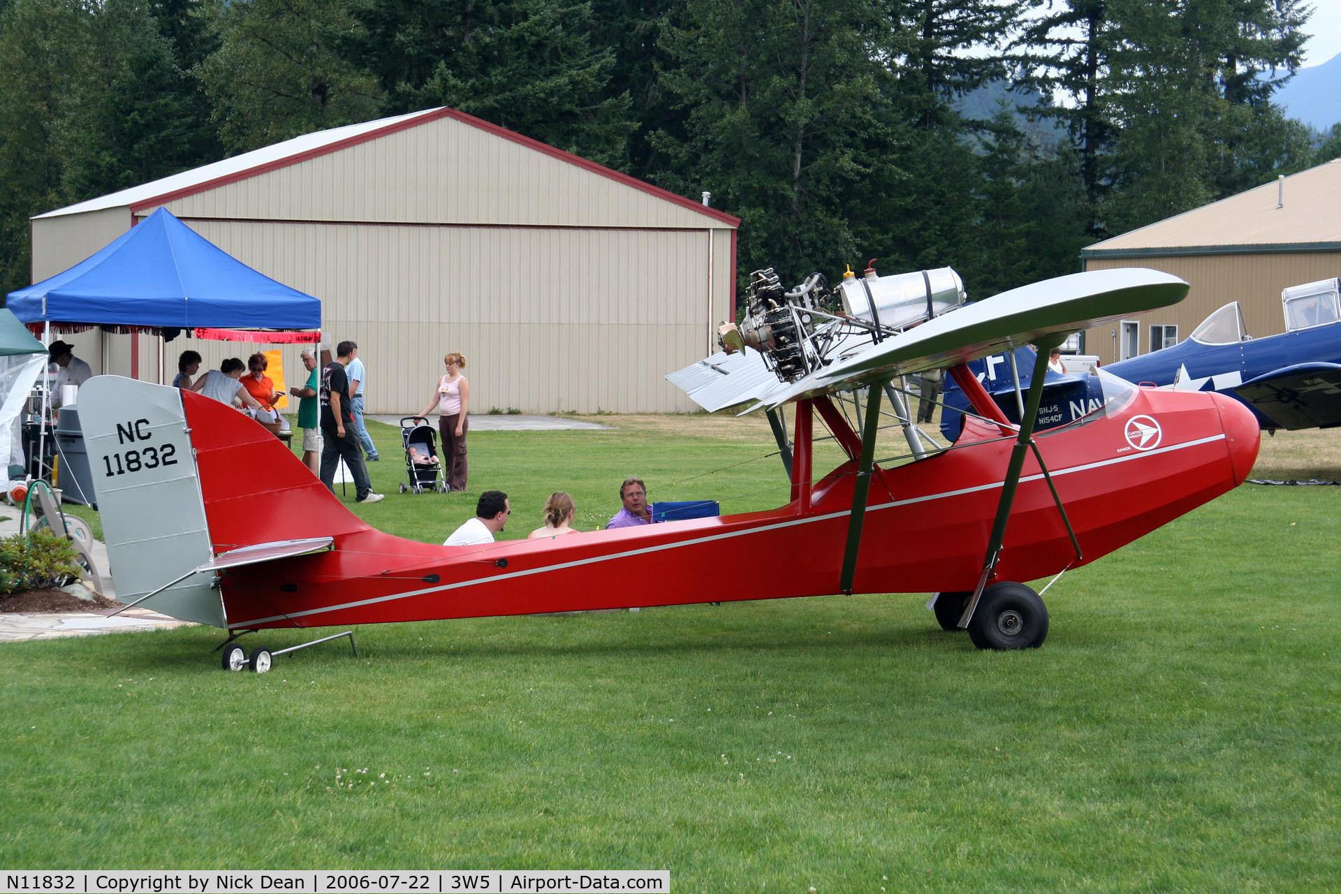 N11832, 1931 Curtiss-Wright JR CW1 C/N 1206, /