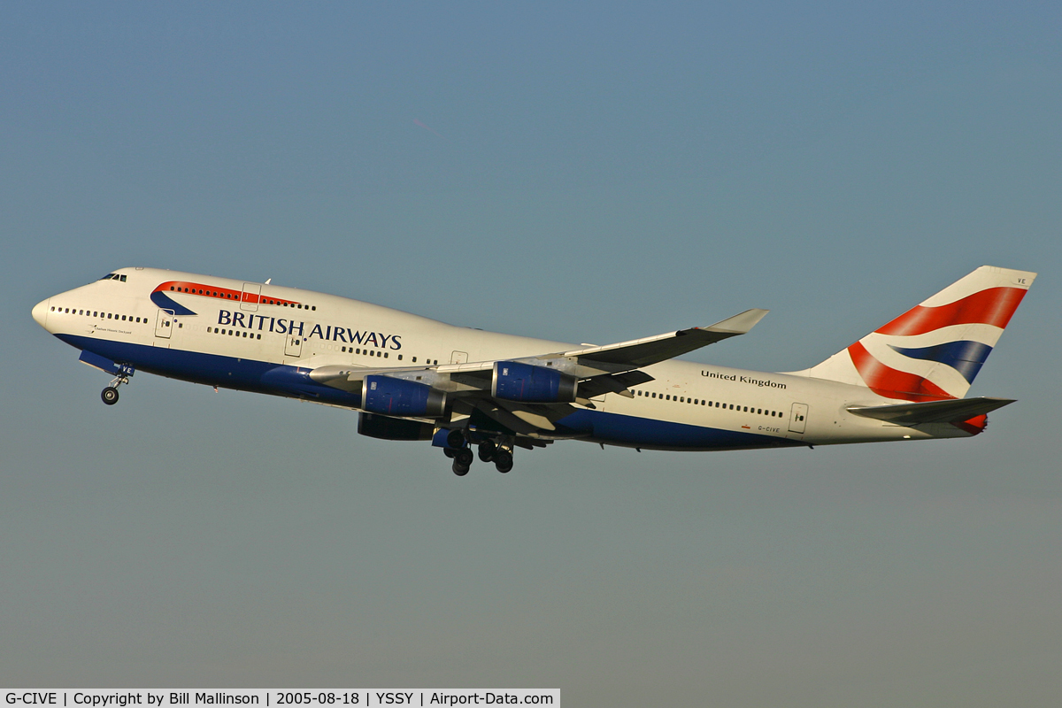 G-CIVE, 1994 Boeing 747-436 C/N 27350, Sppedbird on the way back to England, via BKK