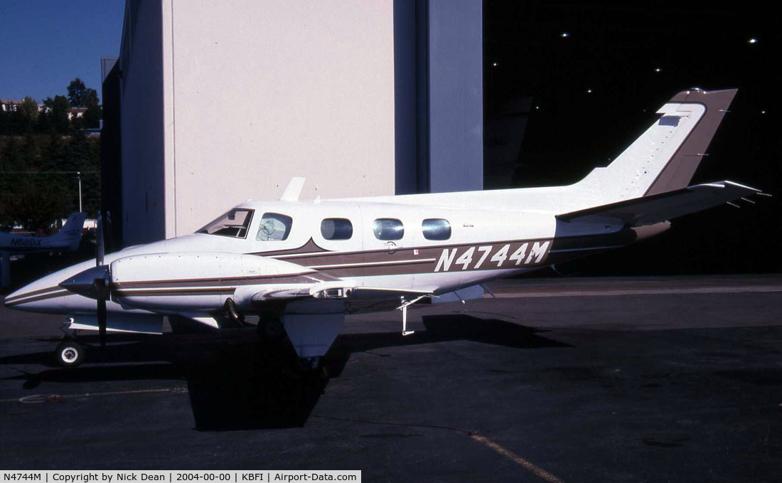 N4744M, 1978 Beech B-60 Duke C/N P-468, /