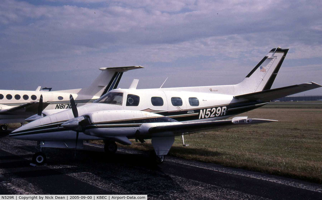 N529R, 1980 Beech B-60 Duke C/N P-529, /