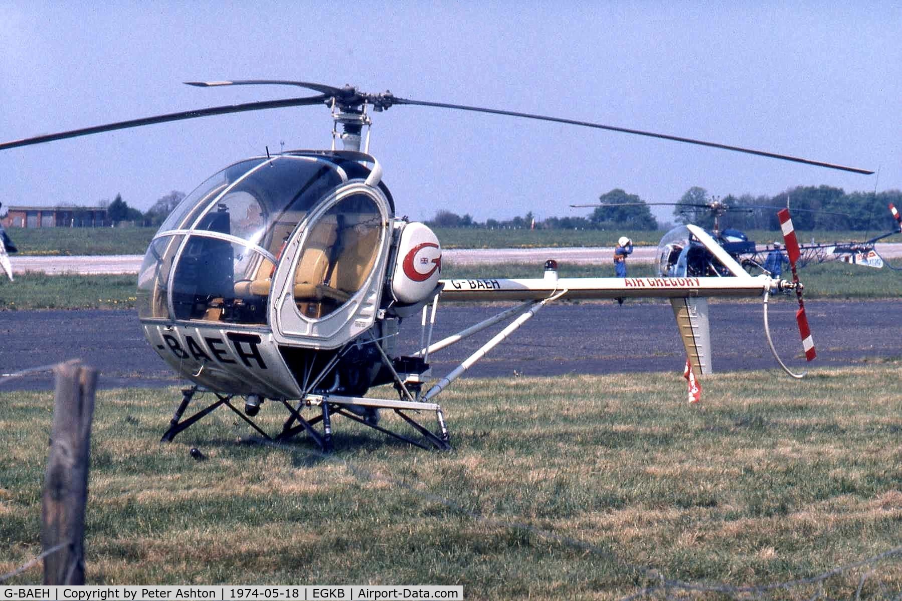 G-BAEH, 1972 Hughes 269C C/N 720150, Air Gregory