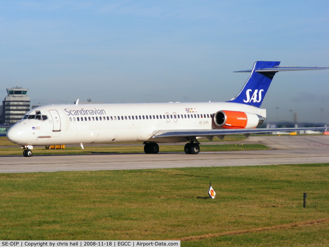 SE-DIP, 1991 McDonnell Douglas MD-87 (DC-9-87) C/N 53010, Scandinavian