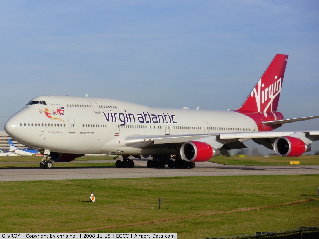 G-VROY, 2001 Boeing 747-443 C/N 32340, Virgin Atlantic