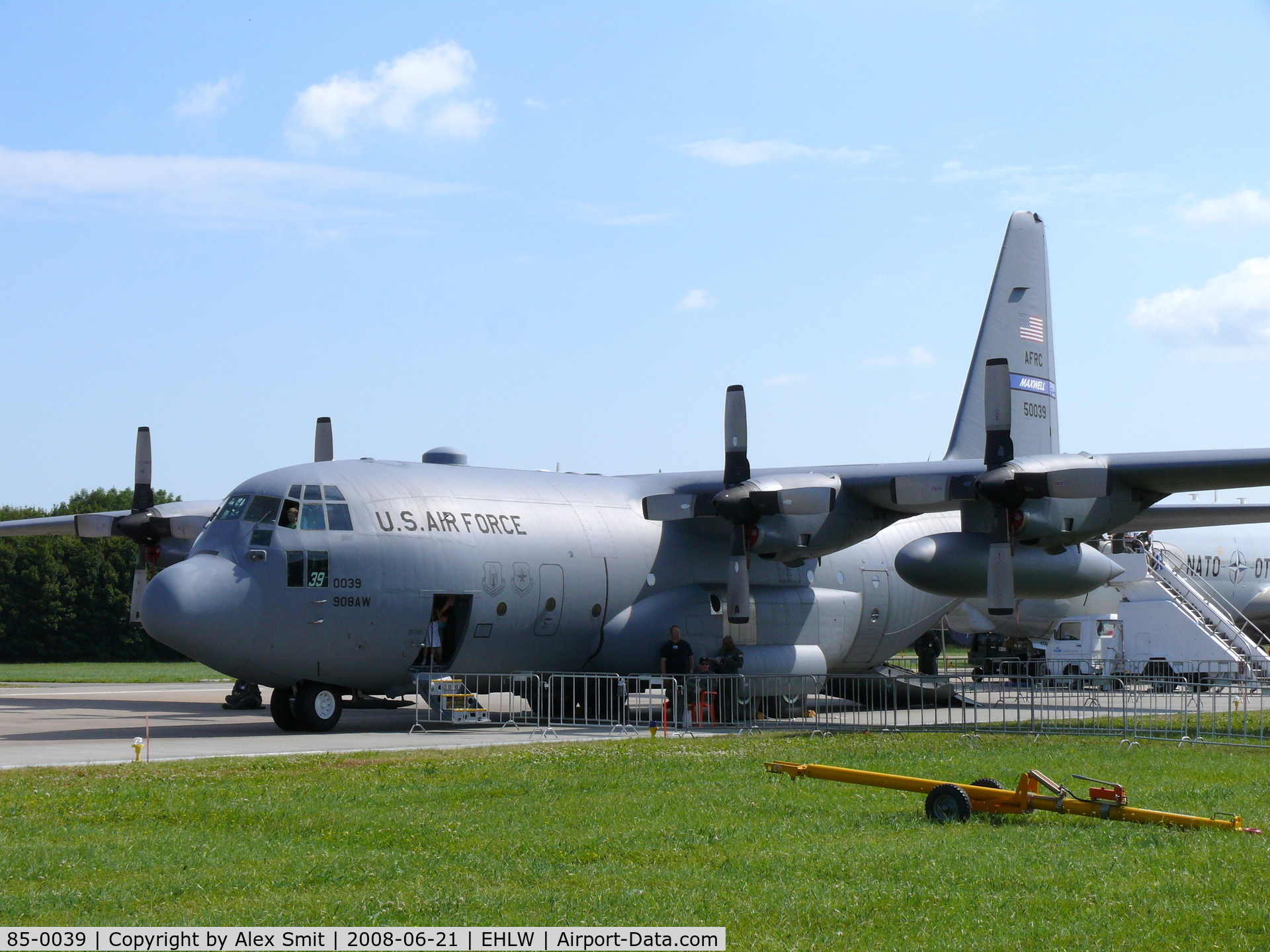 85-0039, 1985 Lockheed C-130H Hercules C/N 382-5080, Lockheed C-130H Hercules 85-0039 US Air Force Reserves