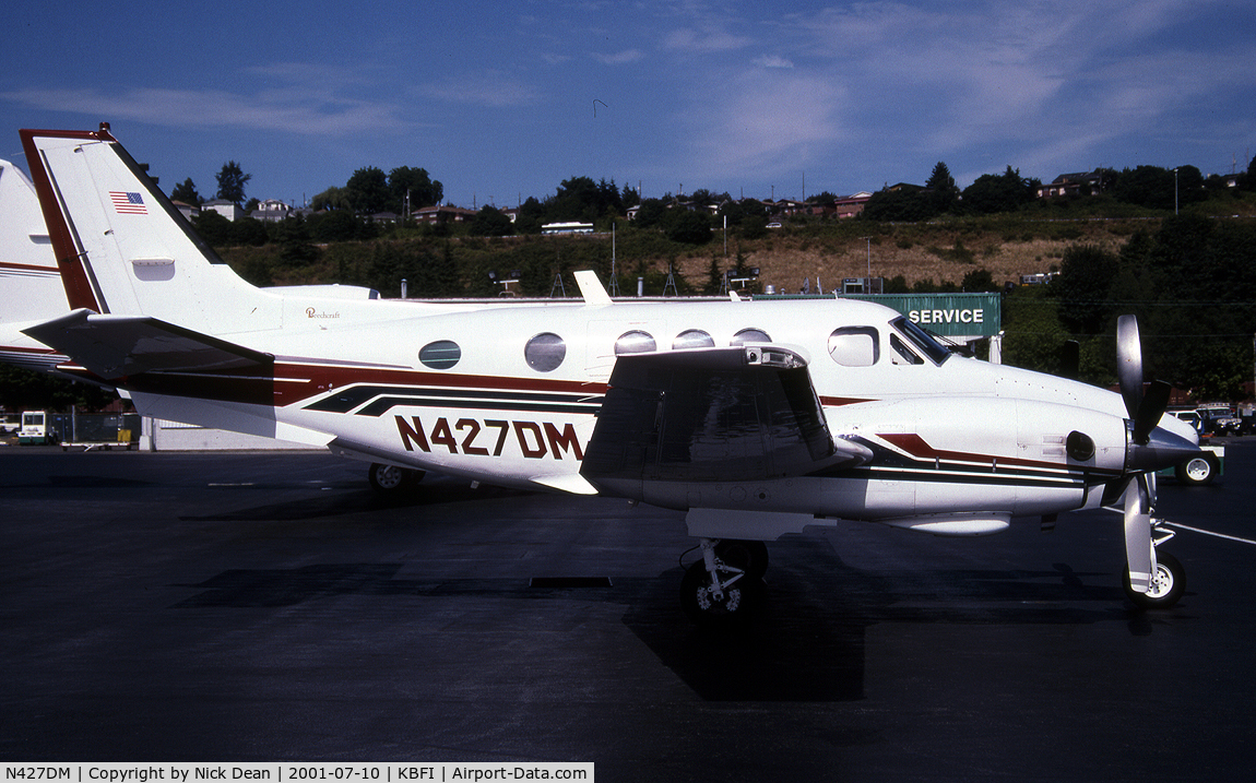 N427DM, 1979 Beech C90 King Air C/N LJ-804, This is a King Air