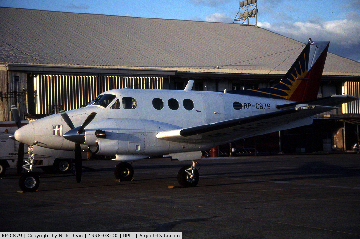 RP-C879, 1975 Beech E90 King Air C/N LW-145, Stonker! but not as exotic now being N737LC
