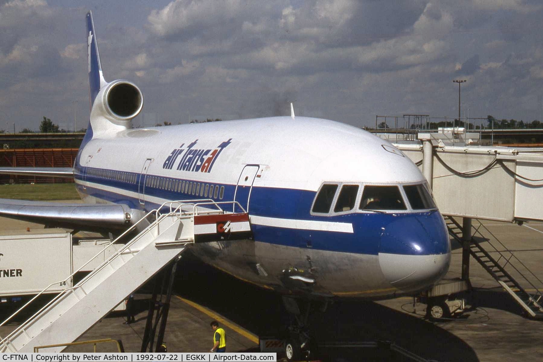 C-FTNA, 1972 Lockheed L-1011-150 Tristar C/N 1019, Air Transat L-1011 Tristar (Earlier use of this registration)