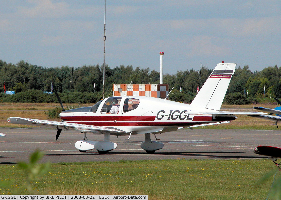 G-IGGL, 1980 Socata TB-10 Tobago C/N 146, SMART LOOKING TB10 ABOUT TO DEPART