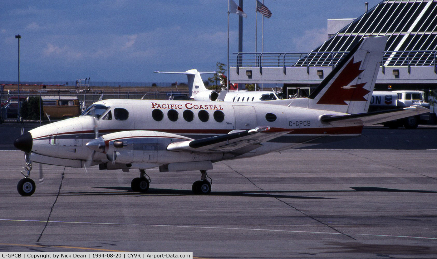 C-GPCB, 1969 Beech 100 King Air C/N B-45, CYVR