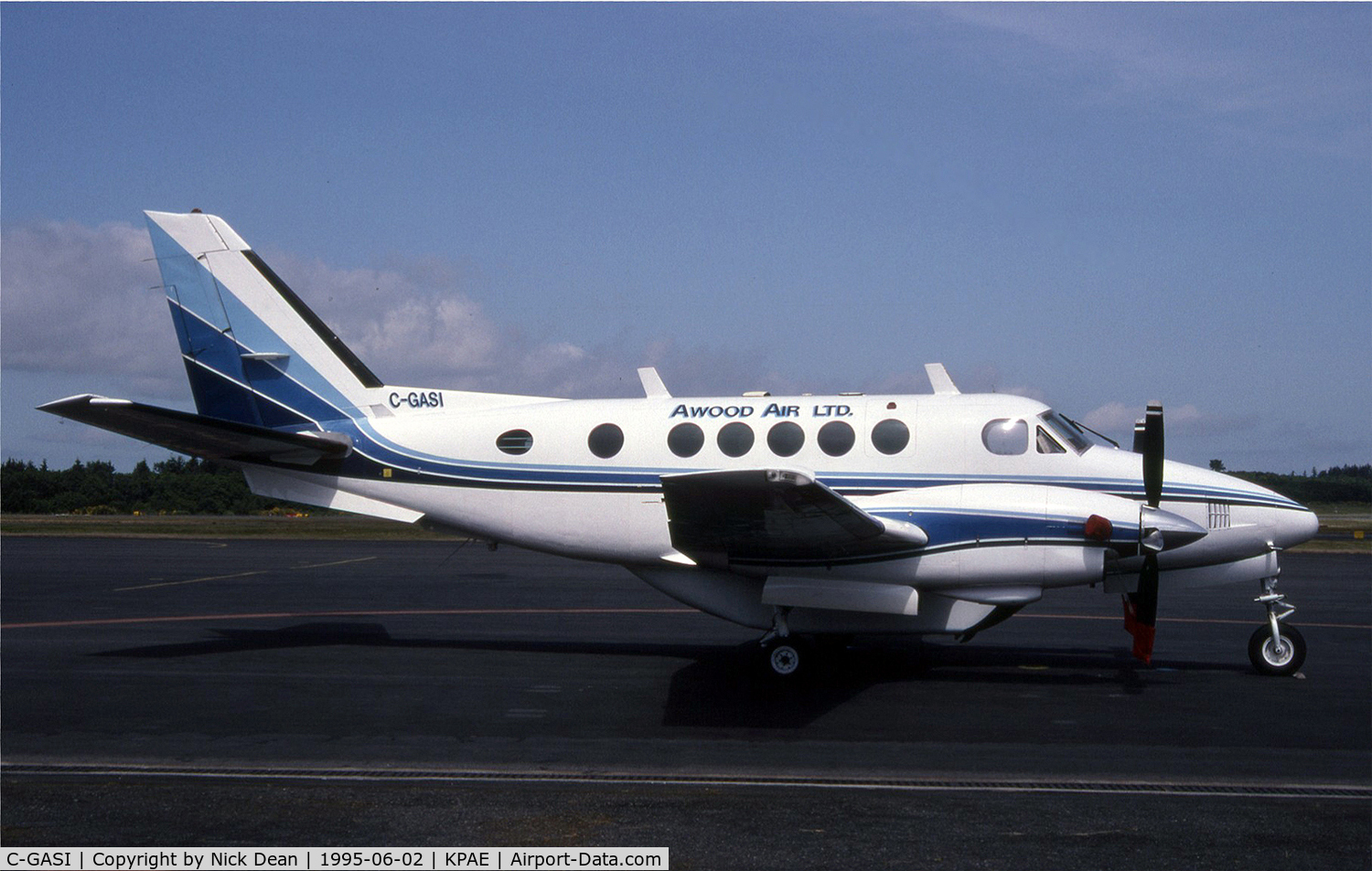 C-GASI, 1972 Beech A100 King Air C/N B-126, /