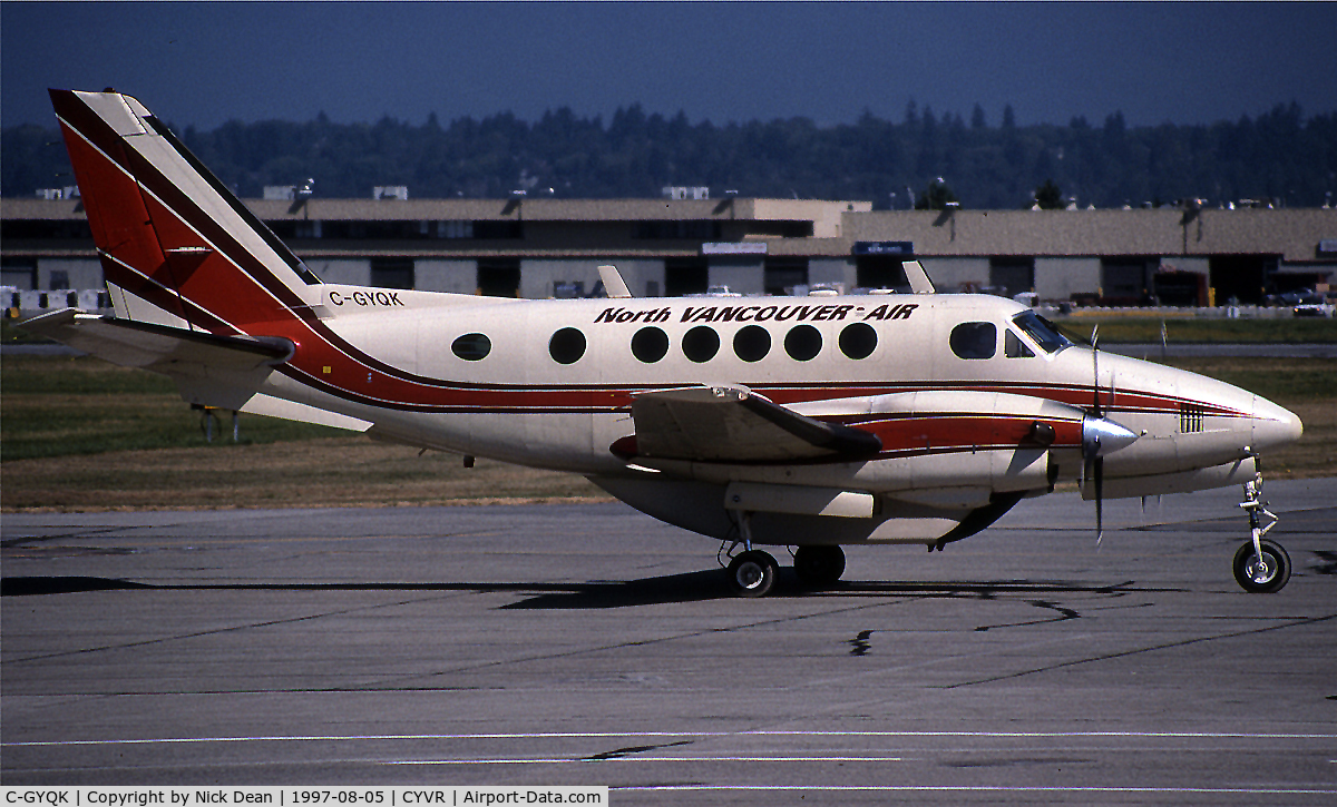 C-GYQK, 1973 Beech A100 King Air C/N B-153, /