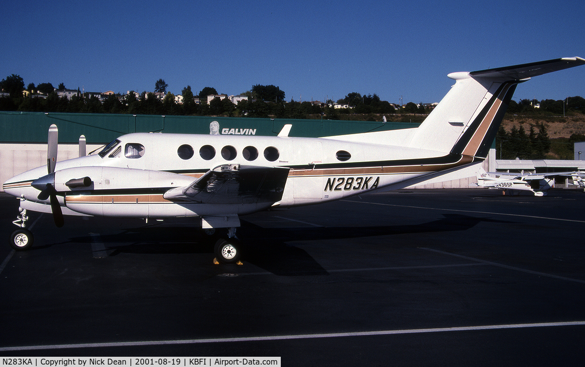 N283KA, 1975 Beech 200 Super King Air C/N BB-83, /