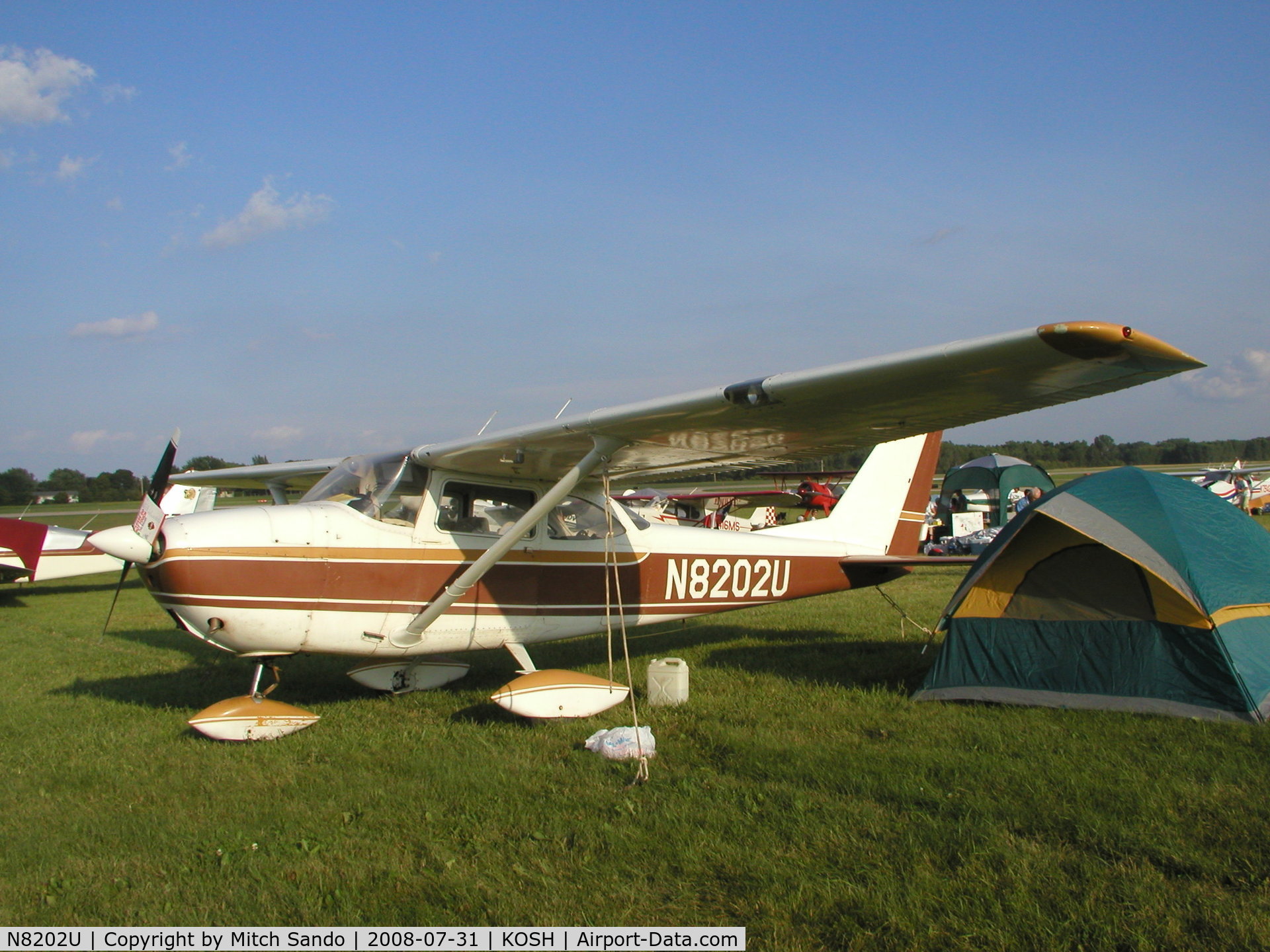N8202U, 1964 Cessna 172F C/N 17252102, EAA AirVenture 2008.