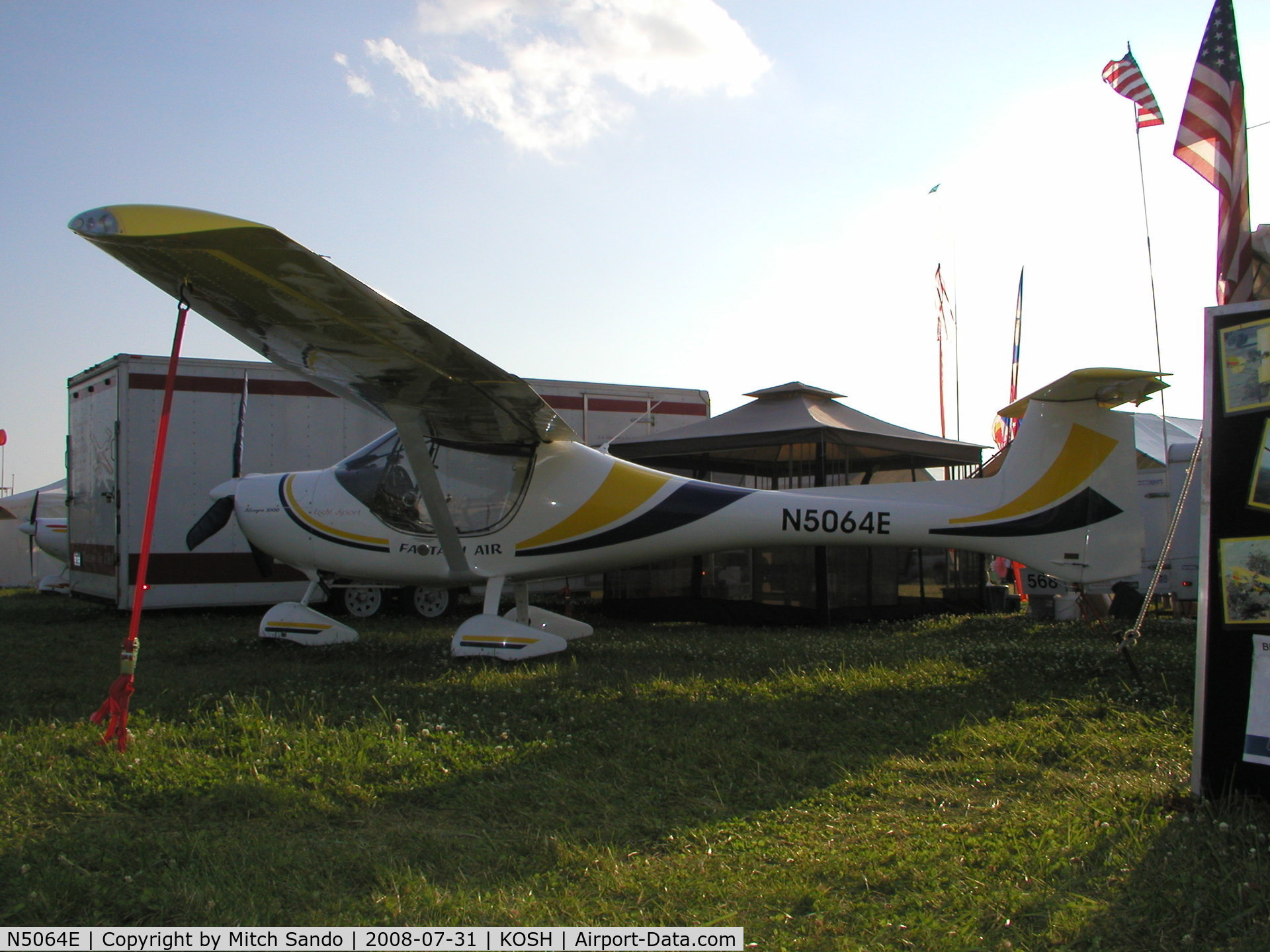 N5064E, 2006 Fantasy Air Allegro 2000 C/N 05-720, EAA AirVenture 2008.